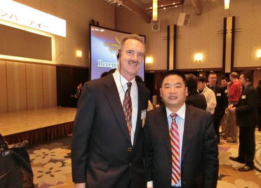 Frank Zhao traveled to Japan to accompany Walter Ray Williams Jr. to China